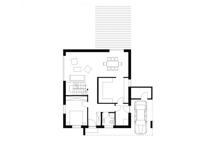 Wohnhaus | WH3 | 168 qm | analog KfW55 - EG